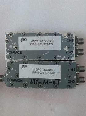 询价购-MICRO-TRONICS DIP19206 射频低通滤波器