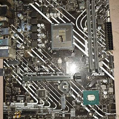 询价购-华硕h610m-k 主板 1700针 成色如图