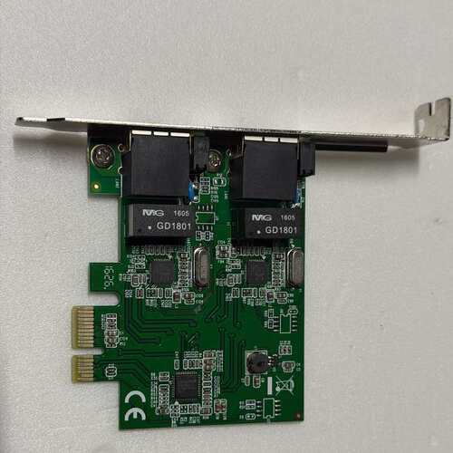 议价~西霸SYBA FG-ENW02B PCI-E双口千兆网卡，拆~可维修