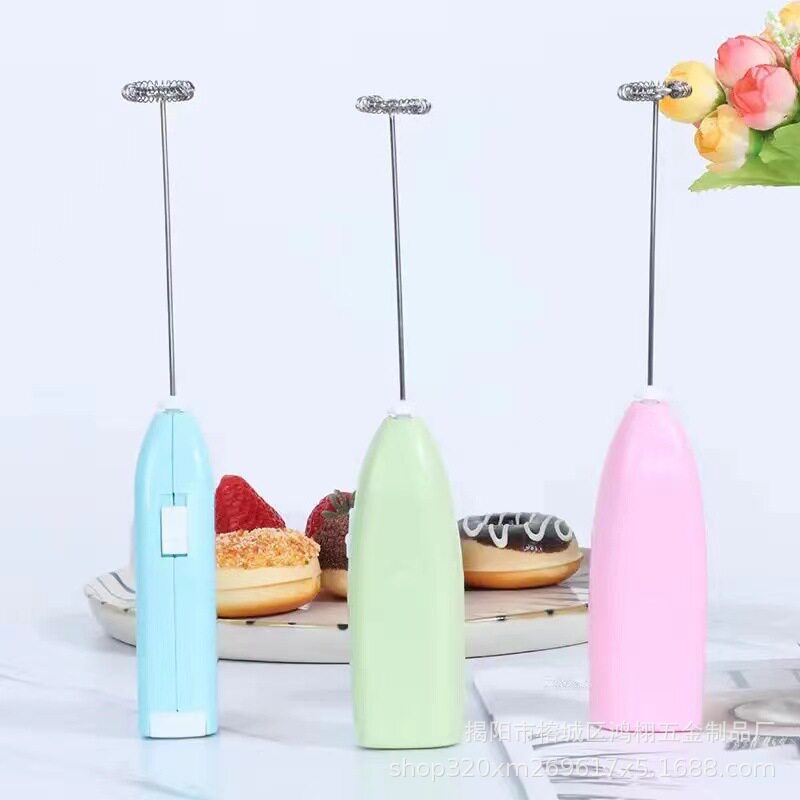 电动咖啡搅拌器奶泡器手持打蛋器打奶器电动搅拌棒厨房5号电池