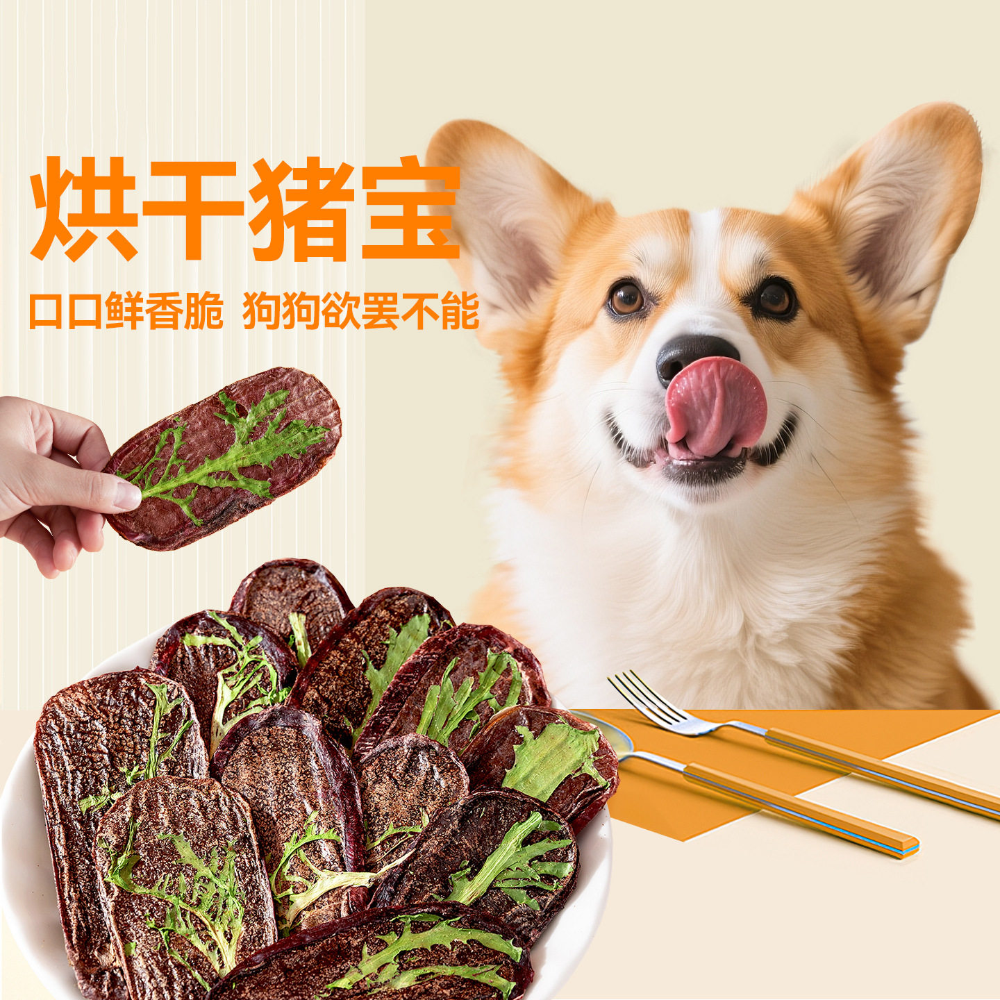 宠物0添加风干猪宝片狗狗猫