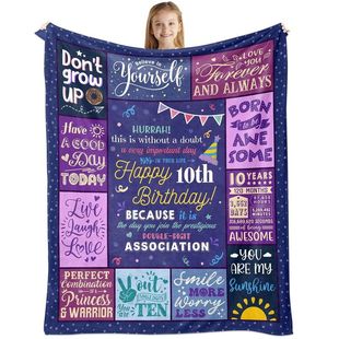 custom flannel sofa TV blanket gift跨境毯儿童毯法兰绒家居毯