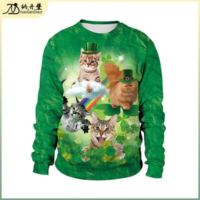 爱尔兰圣帕特里克节卫衣hoodie