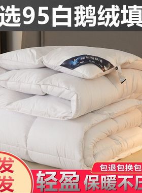 down comforter white thick quilt hotel跨境酒店被芯双人单人被