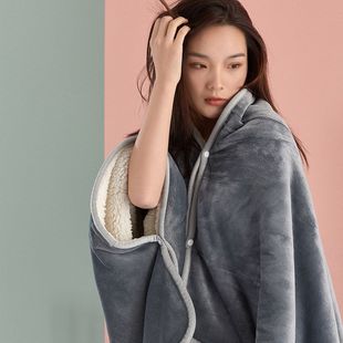 winter thick TV sofa blanket跨境wish沙发盖毯法兰绒毯披肩绒毯