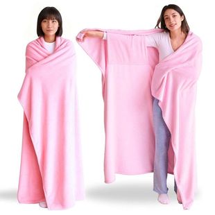 men women wearable long blanket四季 blanket thick 毛毯 winter
