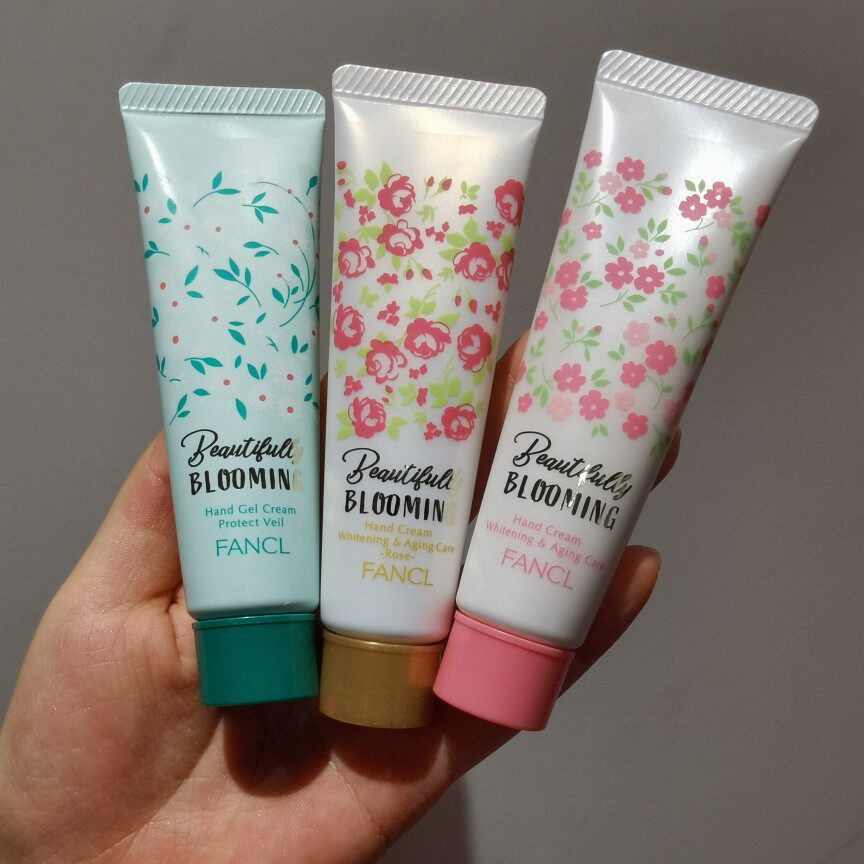 现货日本本土fancl芳珂限定护手霜套装亮白保湿滋润抗老30g