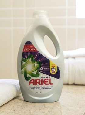 德国ariel 洗衣液洁净柔顺持久精油香薰多效洗涤剂护色理去污宝宝