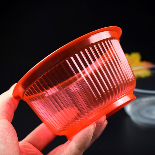 一次性加厚食品级塑料碗圆形