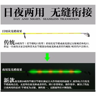 夜灵超大眼导环矶竿短节滑漂专用矶钓竿软尾远投矶杆海竿 高档新品