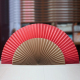 中式 饰扇婚庆节日商场展厅橱窗陈列道具 折纸扇子超大号红色金色装