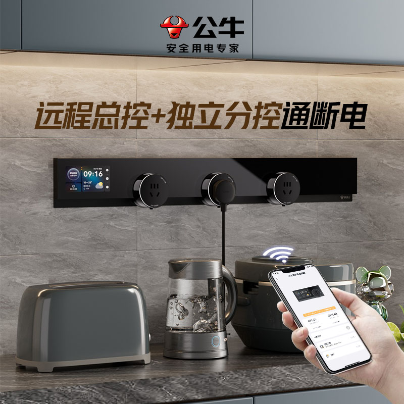远程总控+独立分控智能通断电