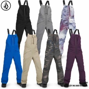 钻石24 VOLCOM BARKLEY INS BIB OVERALL儿童男女童背带滑雪裤