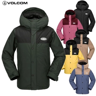 钻石25 Volcom KIDS STONE.91 INS JACKET新款男童女童滑雪服