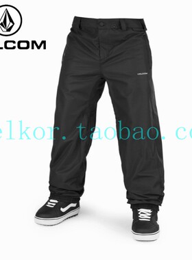 21-22钻石Volcom ARTHUR PANT单双板防风防水宽松滑雪裤