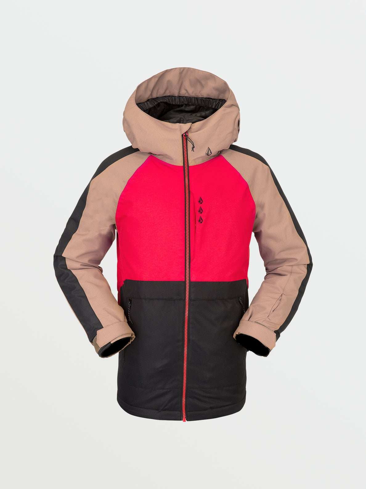 21-22钻石volcom kids holbeck insulated jacket儿童大童滑雪服