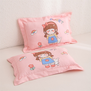 幼儿园专用纯棉儿童枕头3-6-8岁定型枕芯宝宝小孩午睡枕四季通用y