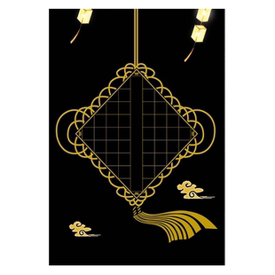 a4黑色硬笔书法用纸田格纸作品纸比赛专用钢笔纸中国风黑底白字小学生练字纸黑卡金字古风方格钢笔书法练字本