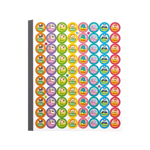 英语之星奖励贴纸小学生表扬小奖状贴纸幼儿园表现优秀进步全勤迷你鼓励贴夸奖儿童贴画激励孩子学习的表扬贴