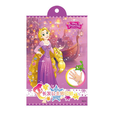 迪士尼公主女孩纹身贴卡通转印贴