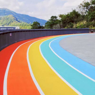 地面彩绘颜料户外沥青水泥彩色路面漆室外地板绘画专用耐磨地坪漆