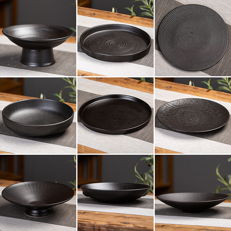 陶瓷中式苔藓植物造景装饰器皿