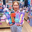 澳洲smiggle 卡通笔袋超轻男女手提文具盒独角兽收纳铅 福利款