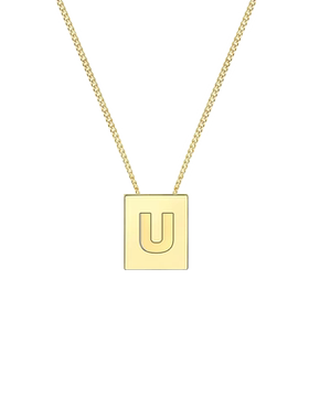 轻奢小众字母设计毛衣链项链女