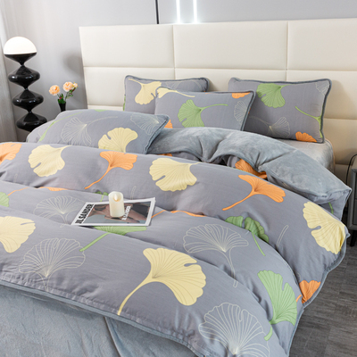 珊瑚绒被套单件冬天法兰绒被罩