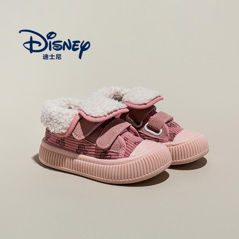 迪士尼宝宝鞋冬季加绒保暖小童鞋子帆布鞋儿童二棉鞋男童学步鞋女,童鞋/婴儿鞋/亲子鞋,学步鞋,淘宝优惠券,粉丝福利购,淘宝优惠卷