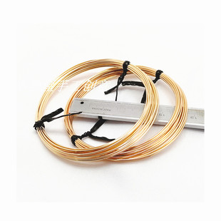 美国进口(半硬软线)14K包金线注金线英文字母绕线手工DIY材料