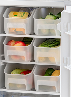 纳川冰箱收纳盒厨房抽屉放食品保鲜盒储物整理家居鸡蛋盒冷冻神器