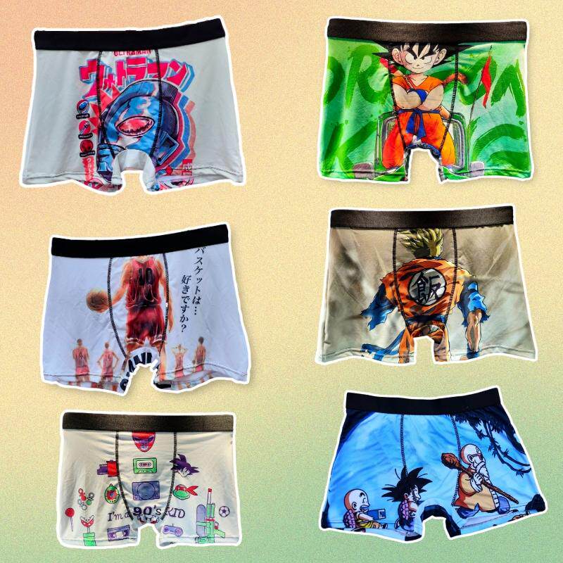 301冰皮80后动漫电影男士冰丝平角裤四角裤纯棉裆数码彩印薄透气高性价比高么？