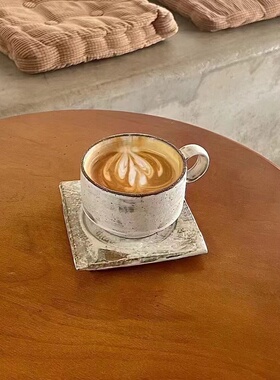 侘陶瓷杯马克杯定制水杯茶杯水杯家用咖啡杯礼品小杯子搪瓷杯定制