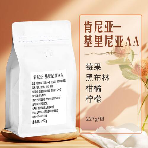 精品咖啡肯尼亚基里尼亚AA咖啡豆