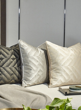 沙发保证家居客厅简约抱枕现代沙发靠垫靠枕套床头靠背腰枕护腰