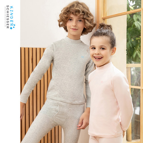 舒雅儿童棉质保暖内衣