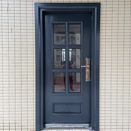 锌合金别墅玻璃阳台后门