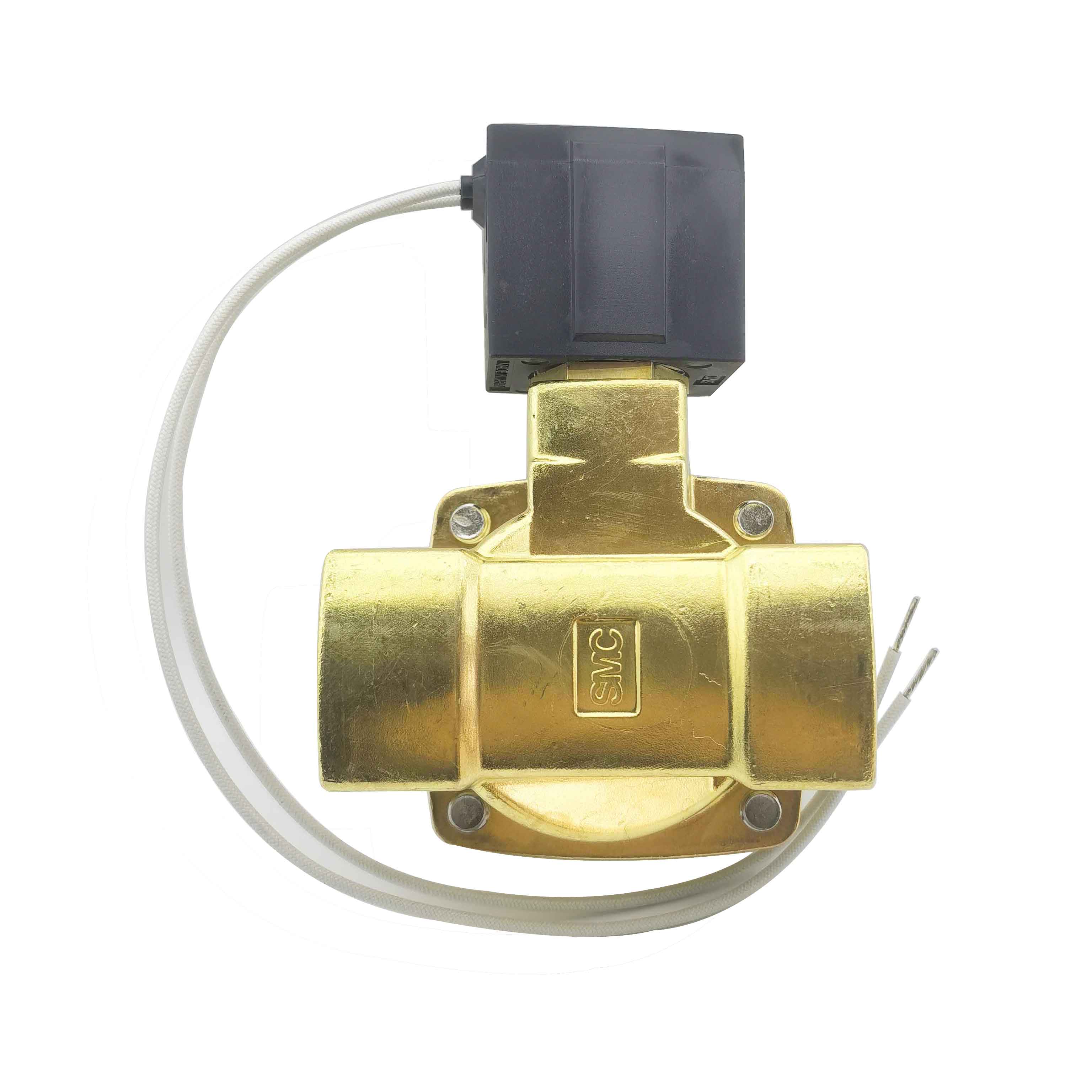 SMC正品先导式2通电磁阀VXP2150D-06-4G 4T 空气·蒸气·水·油用