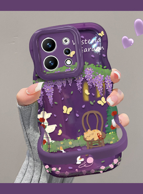 适用opporeno14pro手机壳新女款reno13/12高级防摔11/10两只猫咪透明隐形双支架Findx8pro硅胶7/6全包保护套