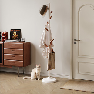 格美居衣架落地衣帽架卧室家用挂衣架立式挂衣杆不占空间挂包架