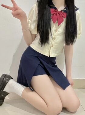 甜豆甜心2023年夏季女高腰a字开叉包臀防走光辣妹裙裤夏