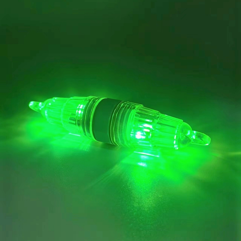 海钓水下诱鱼灯带鱼灯水下诱鱼聚鱼灯双头亮灯LED电子诱鱼集鱼灯