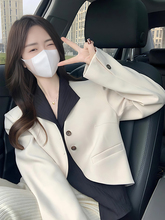 新款小西装外套女短款高级感小香风西服衬衫2025新款爆款春秋套装