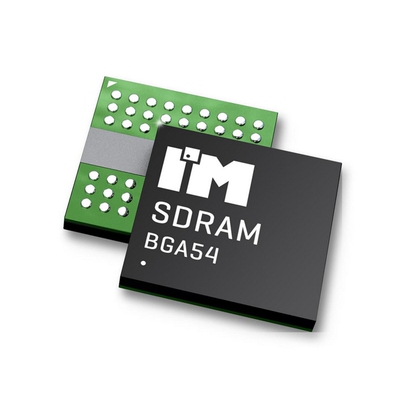 IM6416SDBABG-6I存储芯片SDRAM, 64MB, 3.3V, 4MX16, 166MHZ