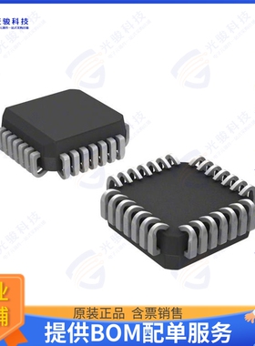 ICM7218AIQI+T集成电路IC DRVR 7 SEGMNT 8 DIGIT 28PLCC