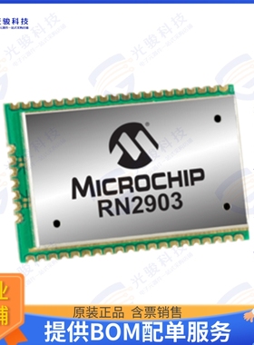 RN2903A-I/RM103 射频元件RF TXRX MOD ISM小于1GHZ CAST SMD