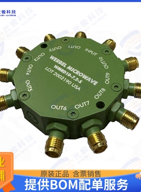WMRD10-7.2-S 射频元件POWER DIV 10 WAY 0HZ-7.2GHZ SMA