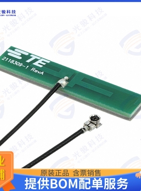 2118309-1 射频元件RF ANT 2.4GHZ/5GHZ PCB TRACE ADH