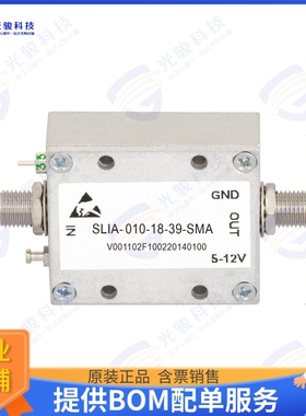 SLIA-010-18-39-SMA 射频元件LINEAR AMPLIFIER SMA 50MHZ-1GHZ